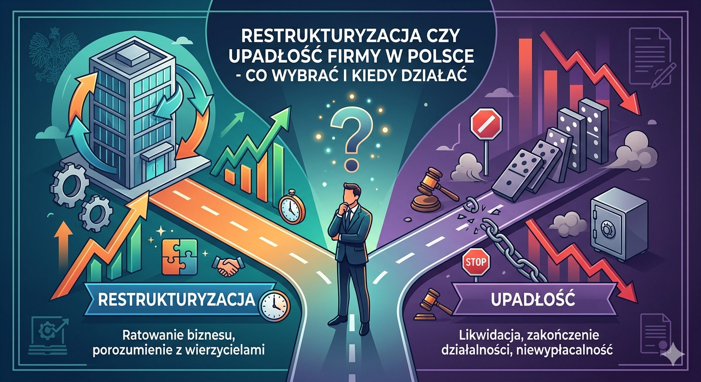 restrukturyzacja czy upadłość